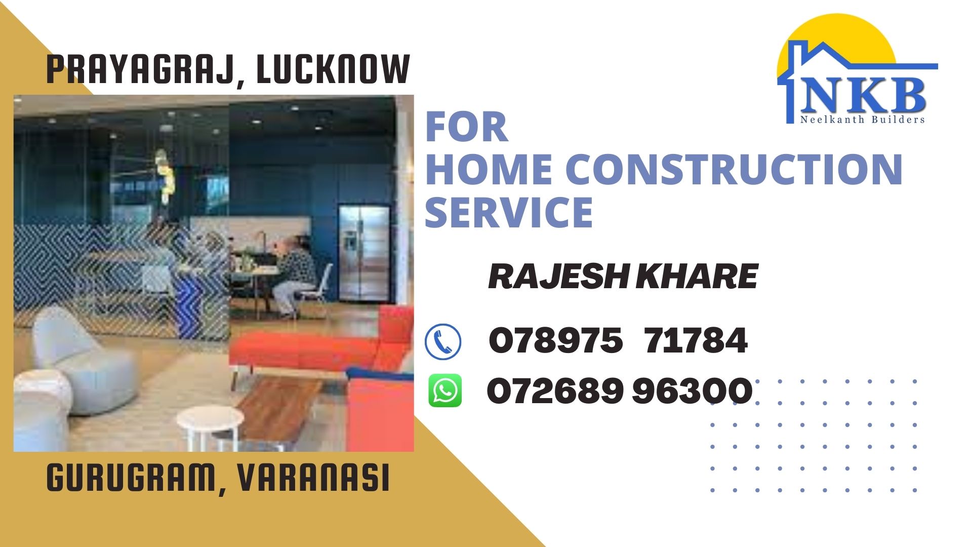 Office Construction in Prayagraj Varanasi Lucknow Gurugram